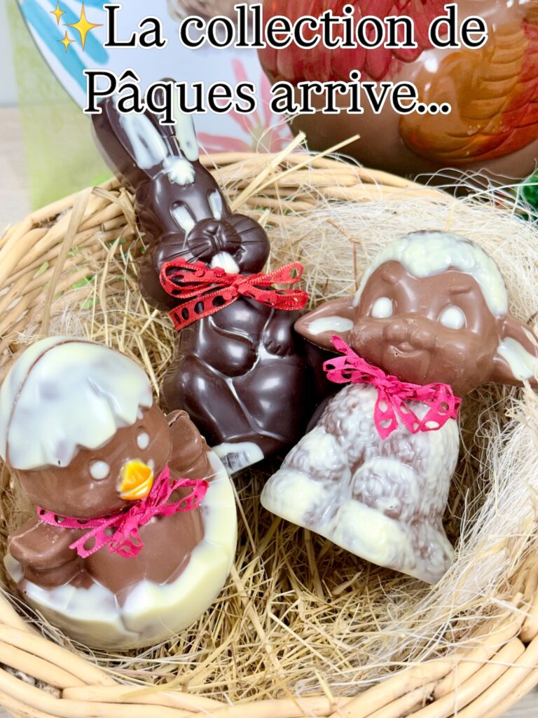 chocolats de Pâques artisanaux Maison Julien à Tulle